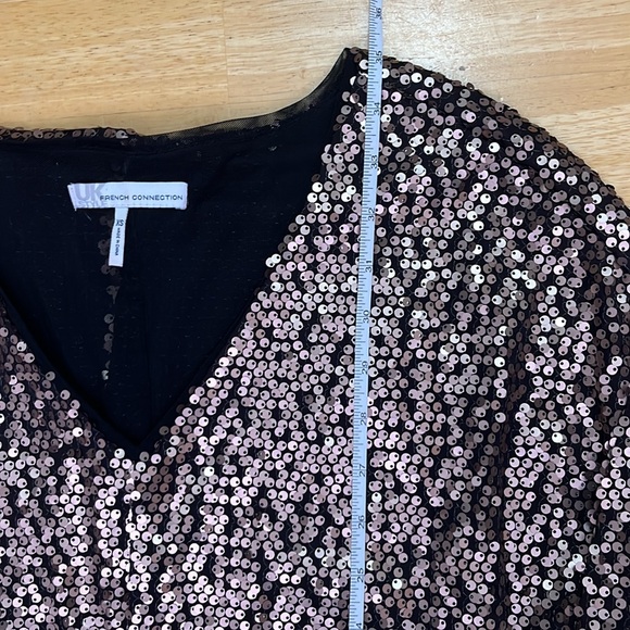 French Connection Bronze sequin mini dress - Picture 8 of 8